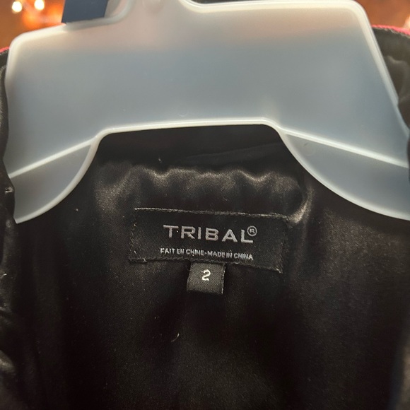 Small Tribal Cranberry Red Jacket - Picture 4 of 5